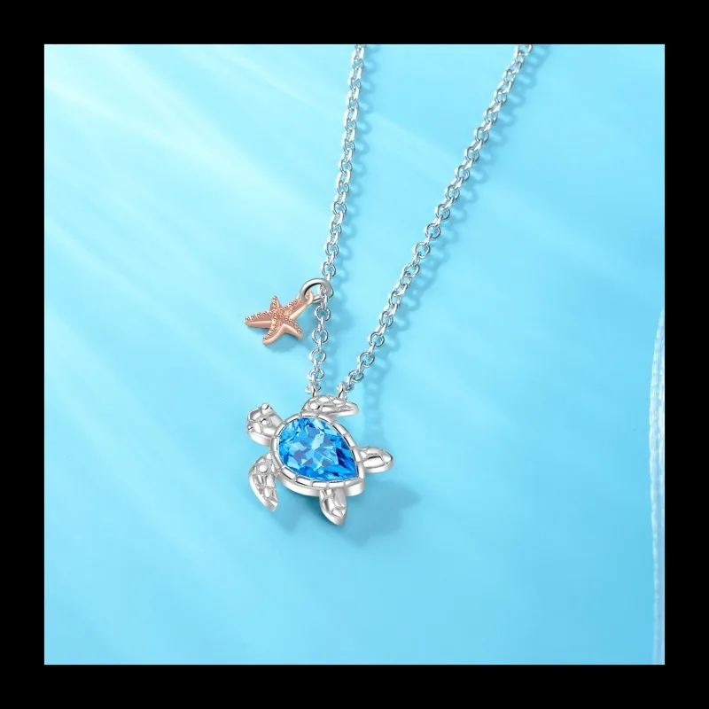 Дизайнерское ожерелье с подвеской в виде черепахи и морской звезды, элегантное модное эстетическое ожерелье с высоким смыслом
Дизайнерское ожерелье с подвеской в виде черепахи и морской звезды, элегантное модное эстетическое ожерелье с высоким смыслом