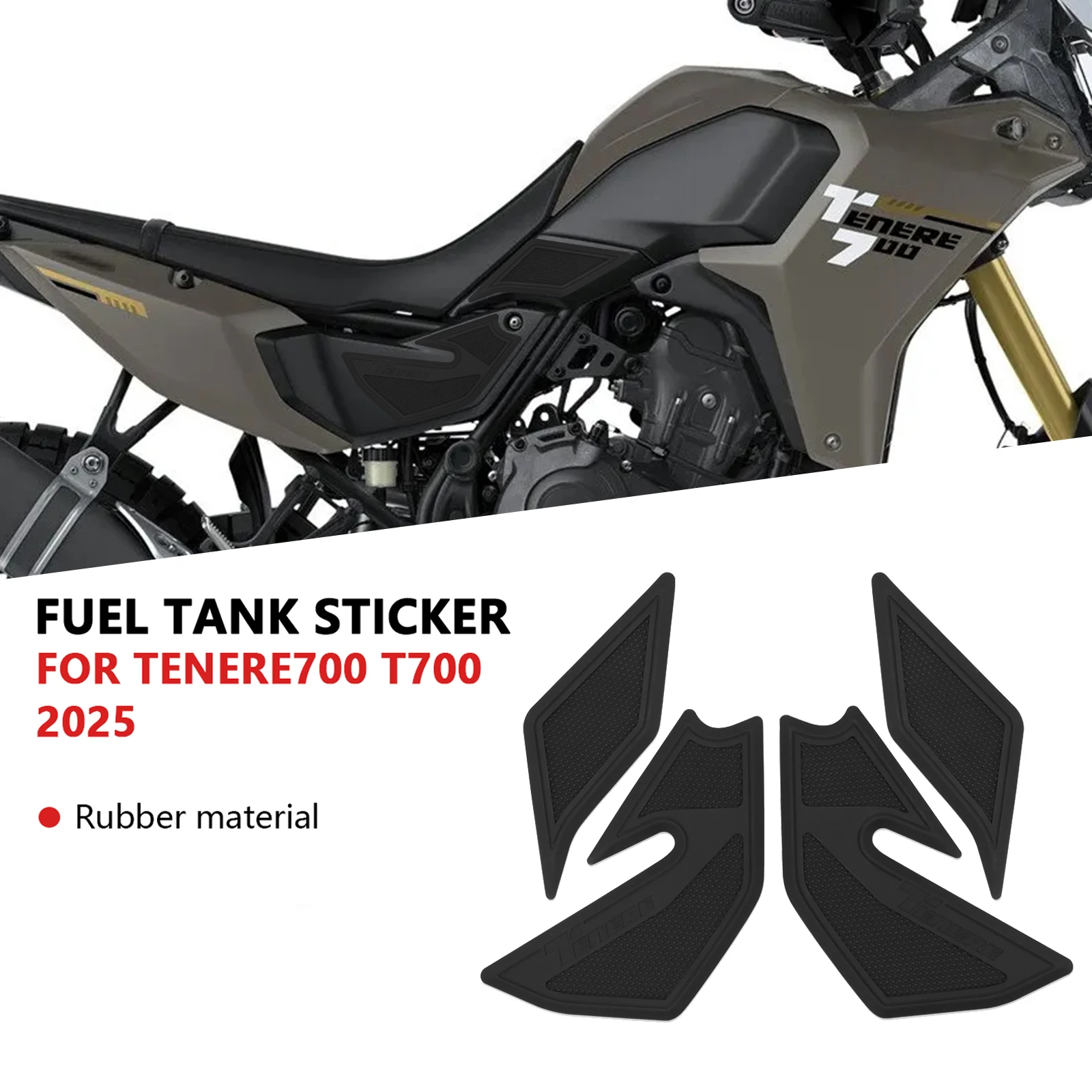 For Motorcycle Tank Pads Protector Stickers Knee Grip Traction Pad side fuel tank pad Tenere 700 2025 TENERE 700 T700 2025
For Motorcycle Tank Pads Protector Stickers Knee Grip Traction Pad side fuel tank pad Tenere 700 2025 TENERE 700 T700 2025
