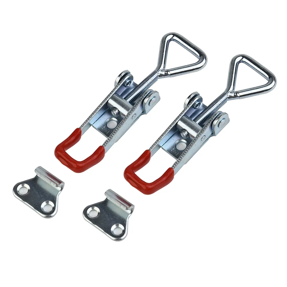 2 Pcs Adjustable Toolbox Case Metal Toggle Latch Catch Clasp Quick Release Clamp Anti-Slip Push Pull Toggle Clamp Tool MUMR999
2 Pcs Adjustable Toolbox Case Metal Toggle Latch Catch Clasp Quick Release Clamp Anti-Slip Push Pull Toggle Clamp Tool MUMR999