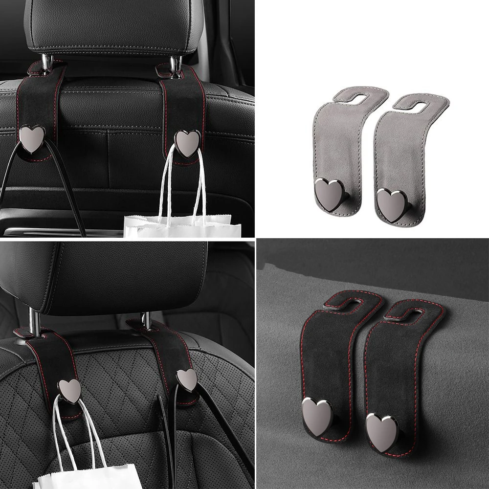 2 Pcs Rear Seat Car Back Hidden Leather Flap Load-Bearing 25kg Storage Storage Decorative Hook For Cars Rear Seat
2 Pcs Rear Seat Car Back Hidden Leather Flap Load-Bearing 25kg Storage Storage Decorative Hook For Cars Rear Seat