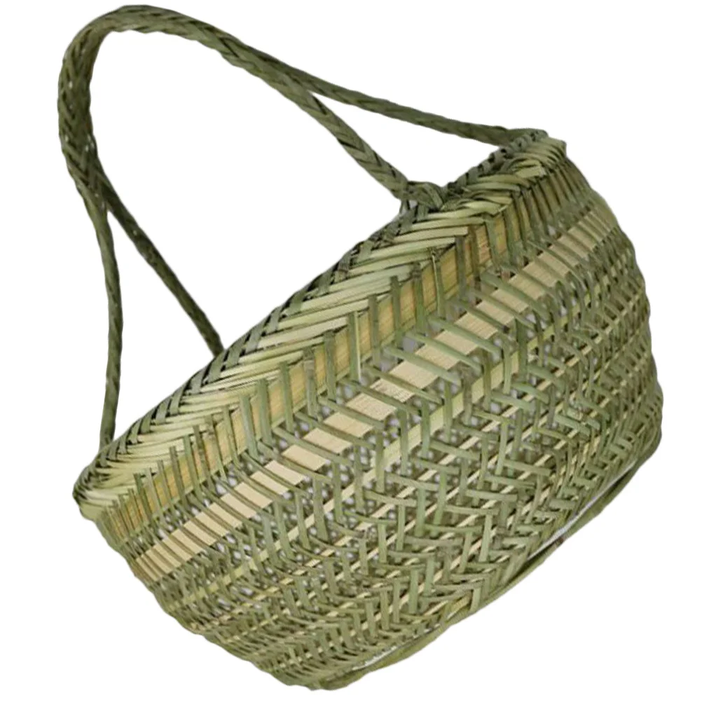 Bamboo Woven Basket Handmade Portable Storage for Fruits Vegetables Eggs Kitchen Picnic Decorative Hand Woven Basket
Bamboo Woven Basket Handmade Portable Storage for Fruits Vegetables Eggs Kitchen Picnic Decorative Hand Woven Basket