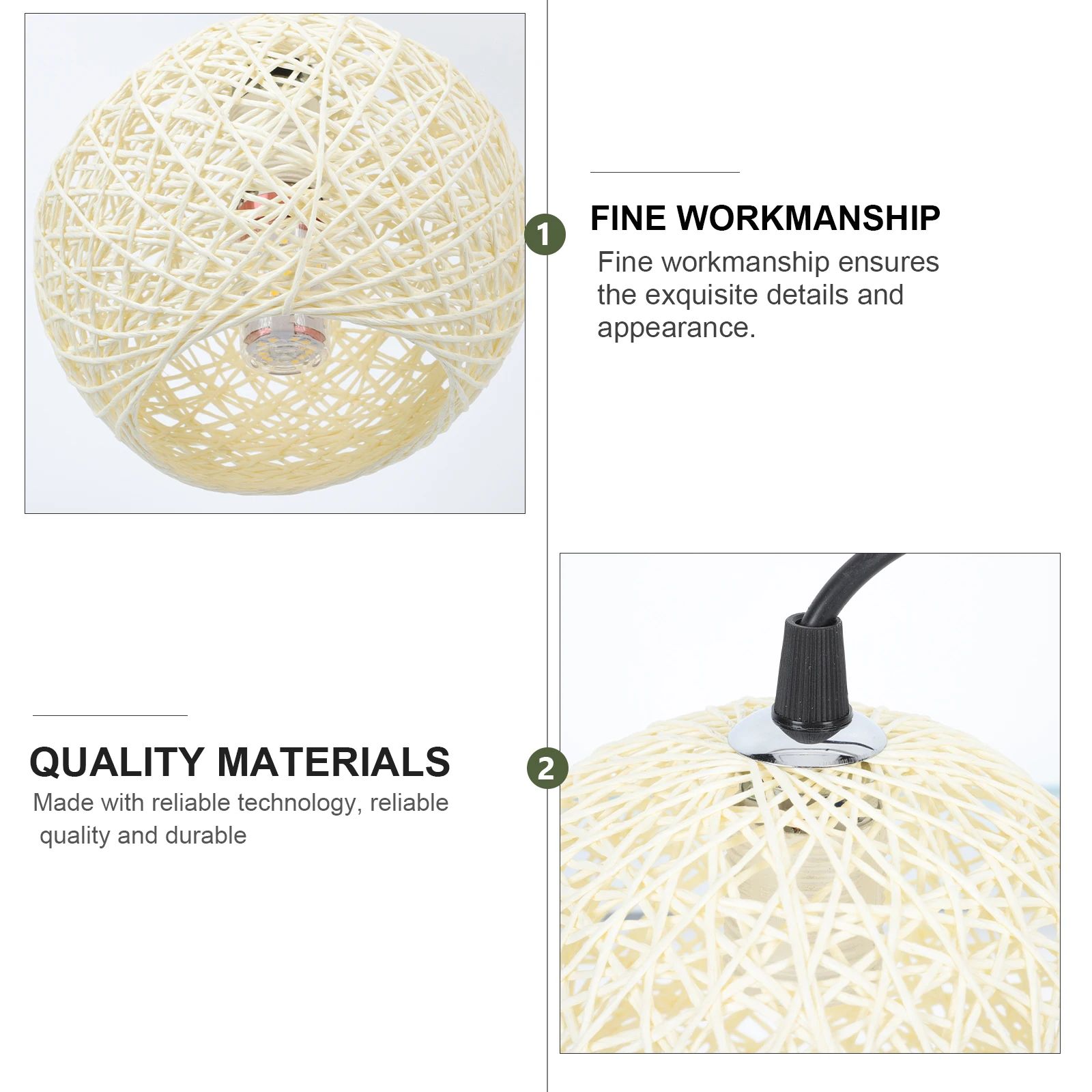 1pc Rattan Weaving Ceiling Lamp Indoor Pendant Simple Style Durable Practical Easy Install Home Bar Restaurant Cozy Illumination
1pc Rattan Weaving Ceiling Lamp Indoor Pendant Simple Style Durable Practical Easy Install Home Bar Restaurant Cozy Illumination