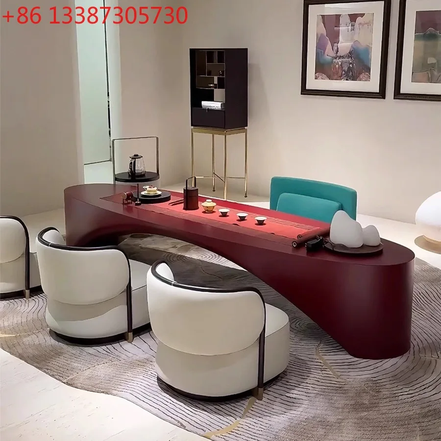 Modern light luxury creative tatami coffee table low table tea table commercial
Modern light luxury creative tatami coffee table low table tea table commercial