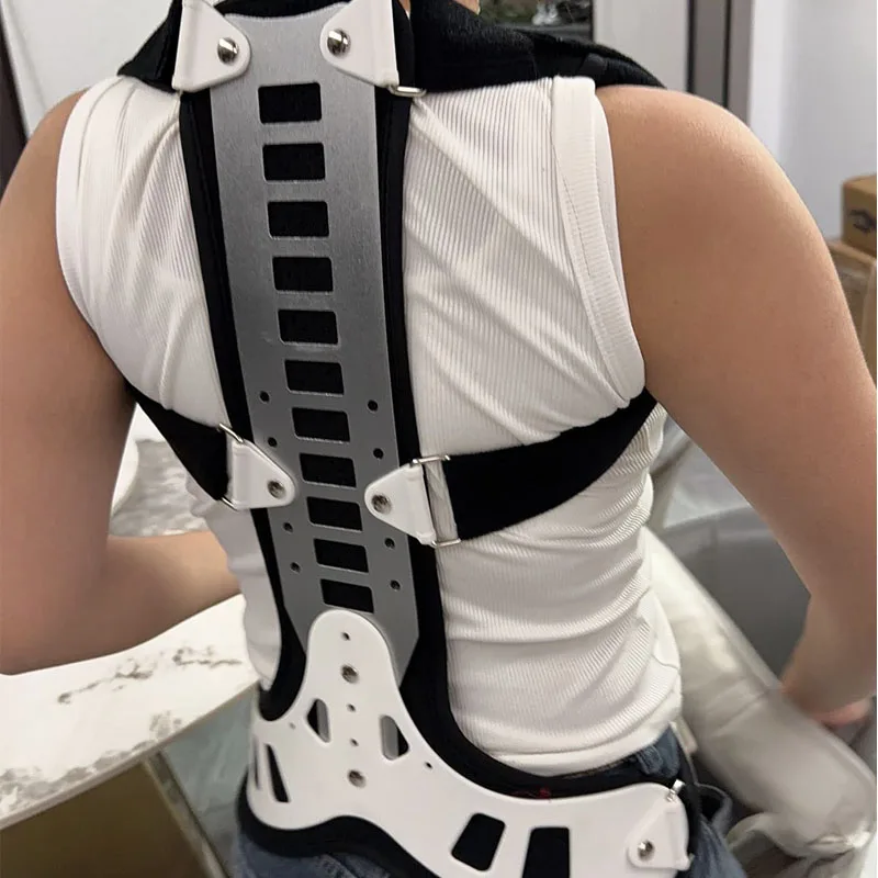 1Pcs Adjustable Back Brace Posture Corrector-Upper Back Straightener Shoulder Support Brace-For Back Pain Relief
1Pcs Adjustable Back Brace Posture Corrector-Upper Back Straightener Shoulder Support Brace-For Back Pain Relief