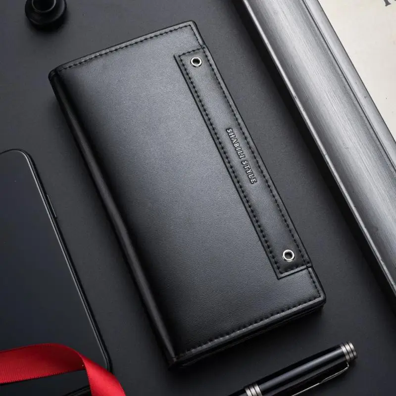 Light luxury men's trendy long wallet ultra-thin student wallet multi slot zero wallet large capacity hand-held bag
Light luxury men's trendy long wallet ultra-thin student wallet multi slot zero wallet large capacity hand-held bag