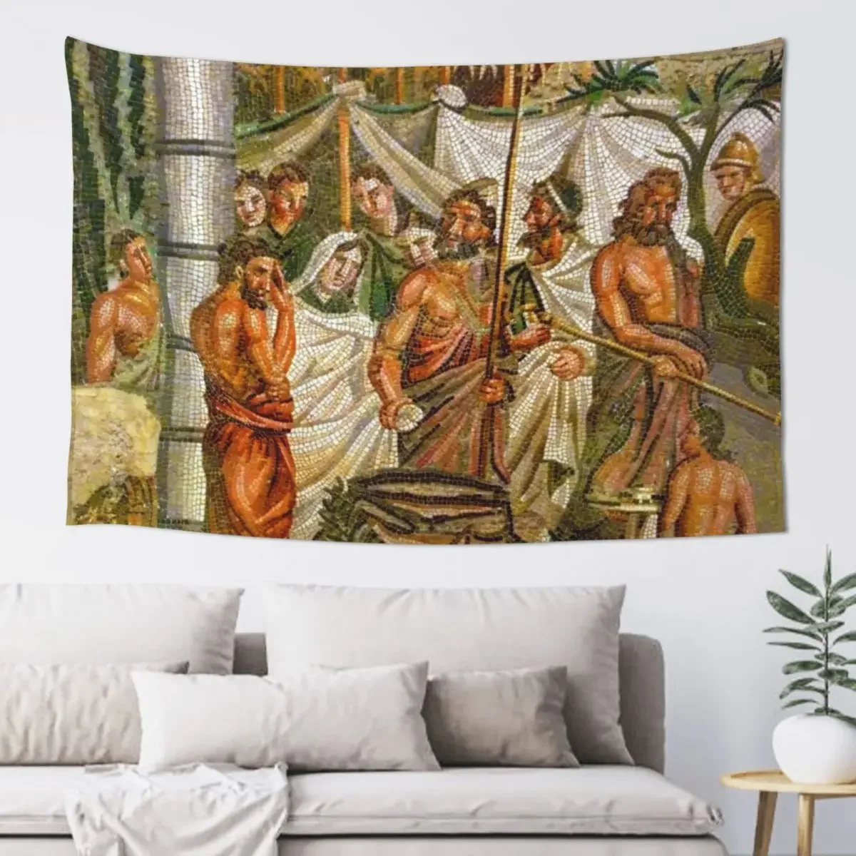 Sacrifici d'Ifigènia (Empúries) - Vintage Greco-Roman mosaic art Tapestry Wall Coverings Carpet On The Wall Tapestry
Sacrifici d'Ifigènia (Empúries) - Vintage Greco-Roman mosaic art Tapestry Wall Coverings Carpet On The Wall Tapestry