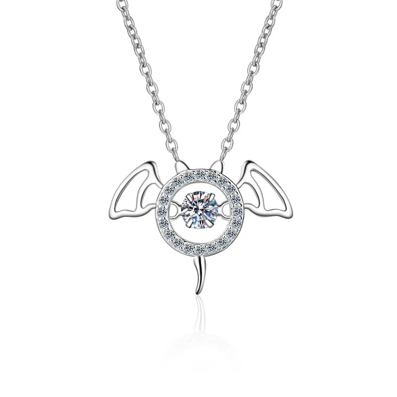 AZ139-X Lefei Fashion Trendy Luxury Classic Moissanite Diamond-set Little Demon Necklace For Women 925 Silver Party Jewelry Gift
AZ139-X Lefei Fashion Trendy Luxury Classic Moissanite Diamond-set Little Demon Necklace For Women 925 Silver Party Jewelry Gift