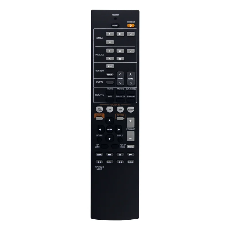 Новый RAV523 ZJ66520 сменный пульт дистанционного управления для Yamaha Cinema усилитель приемник RX-V571 HTR-3065 RX-V377BL YHT-1810
Новый RAV523 ZJ66520 сменный пульт дистанционного управления для Yamaha Cinema усилитель приемник RX-V571 HTR-3065 RX-V377BL YHT-1810