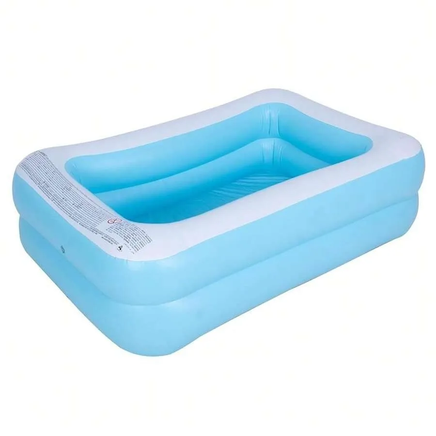 Inflatable Swimming Pool, Outdoor Blow Up Rectangular Pool 61inchx42.5inchx18inch
Inflatable Swimming Pool, Outdoor Blow Up Rectangular Pool 61inchx42.5inchx18inch