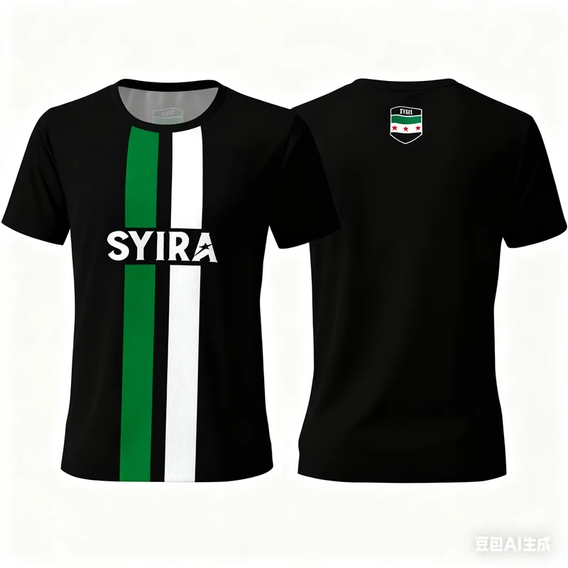 Syria National Flag Print Men's T-shrit 3D Minimalist Pattern Men Clothing Top Leisure Fashion Summer Crew Neck Short Sleeve Tee
Syria National Flag Print Men's T-shrit 3D Minimalist Pattern Men Clothing Top Leisure Fashion Summer Crew Neck Short Sleeve Tee