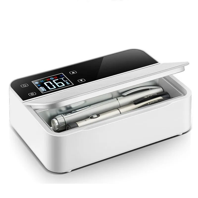 Portable USB Mini Medicine Insulin Fridge Cooler Travel Portable Insulin Storage Box Diabetes Care
Portable USB Mini Medicine Insulin Fridge Cooler Travel Portable Insulin Storage Box Diabetes Care
