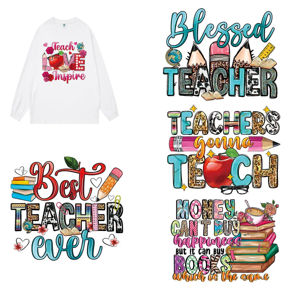 Best Seller Custom Tshirts School Design DTF Printed Stickers for Clothing Iron-on Heat transfers Ready to Press Labels Patterns
Best Seller Custom Tshirts School Design DTF Printed Stickers for Clothing Iron-on Heat transfers Ready to Press Labels Patterns