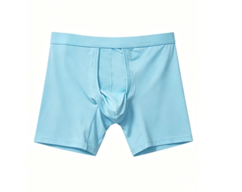 Separate Pouch Boxer Briefs for Men Breathable Anti-Chafe Long Leg Underwear Male Fashion Comfortable Boxy Underpants Daily Wear
Separate Pouch Boxer Briefs for Men Breathable Anti-Chafe Long Leg Underwear Male Fashion Comfortable Boxy Underpants Daily Wear