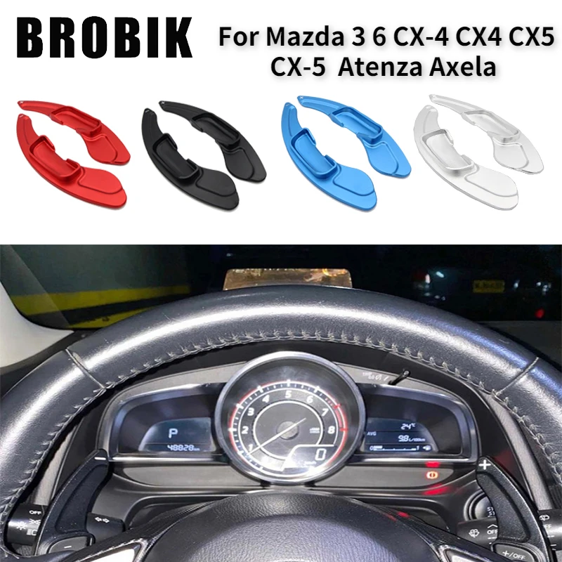 For Mazda 3 6 CX-4 CX4 2013 CX5 CX-5 2016 2017 2018 & Atenza Axela 2014-2018 Car Steering Wheel Shift Paddle Extension Shifter
For Mazda 3 6 CX-4 CX4 2013 CX5 CX-5 2016 2017 2018 & Atenza Axela 2014-2018 Car Steering Wheel Shift Paddle Extension Shifter