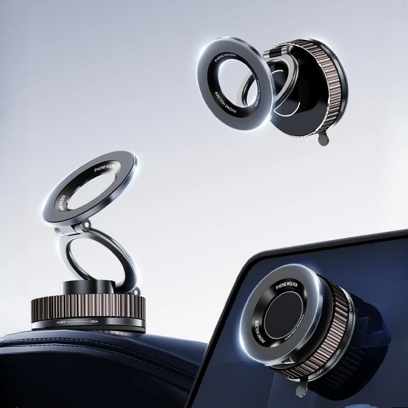 Car Magnetic Phone Holder Foldable Vacuum Suction Stand 720° Rotation For Tesla For iphone 12 13 14 15 16 Samsung Xiaomi Huawei
Car Magnetic Phone Holder Foldable Vacuum Suction Stand 720° Rotation For Tesla For iphone 12 13 14 15 16 Samsung Xiaomi Huawei