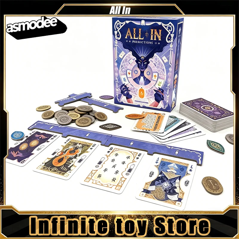 Asmodee All in Board Game Family Strategy Party Puzzle Games Anime Trading Card Birthday Educational Toys Gifts for Boys Girls
Asmodee All in Board Game Family Strategy Party Puzzle Games Anime Trading Card Birthday Educational Toys Gifts for Boys Girls