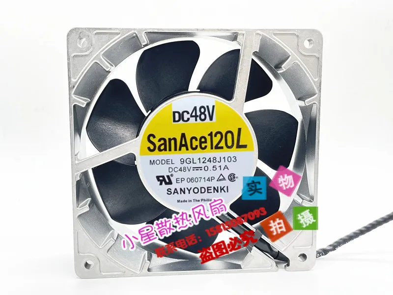 SANYO DENKI 9GL1248J103 DC 48 В 0,51 А 120x120x38 мм 3-проводной охлаждающий вентилятор для сервера
SANYO DENKI 9GL1248J103 DC 48 В 0,51 А 120x120x38 мм 3-проводной охлаждающий вентилятор для сервера