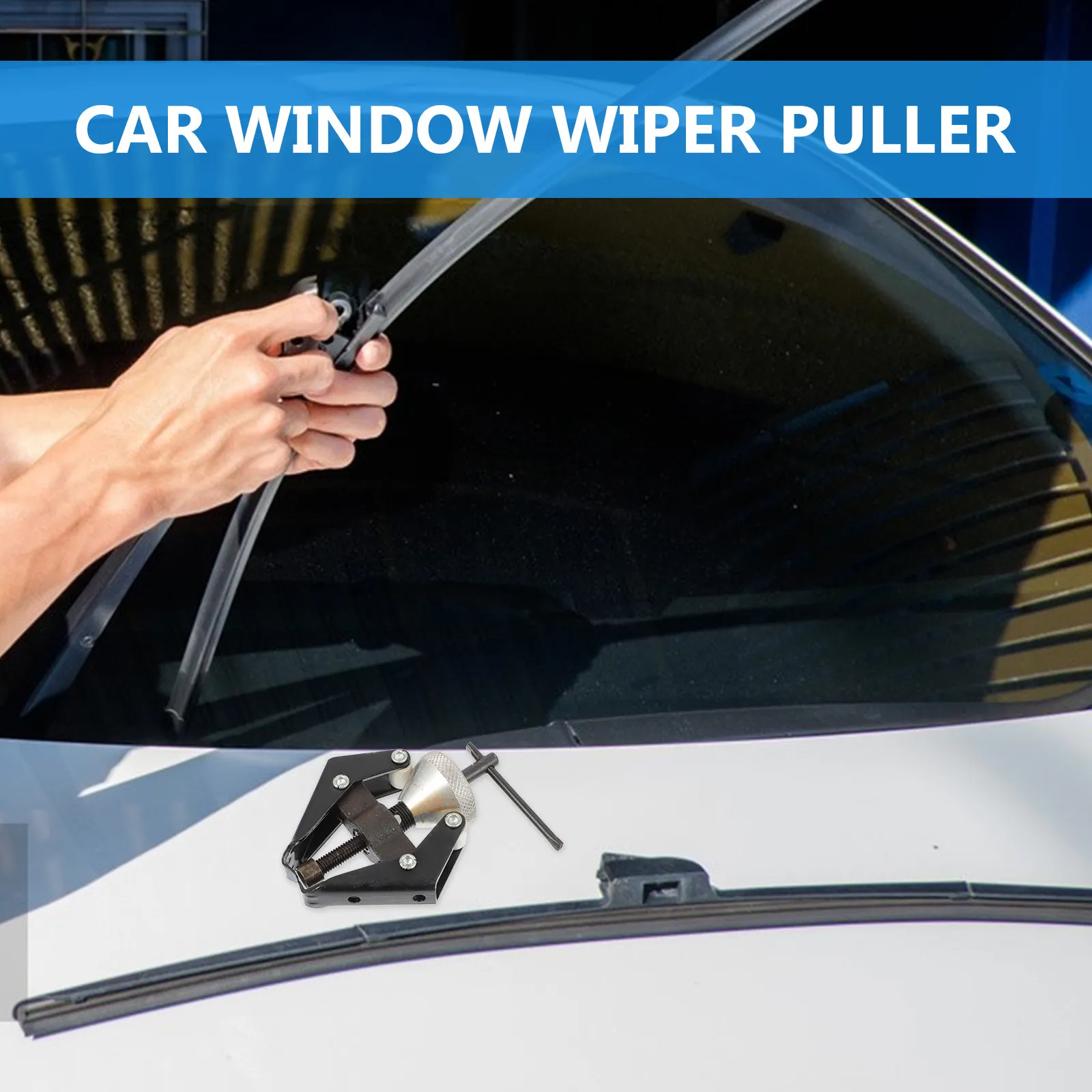 High Quality Car Glass Mechanics Puller Kit Professional Wiper Joint Puller Strong Corrosion Resistant Steel for Fast Wiper Arm
High Quality Car Glass Mechanics Puller Kit Professional Wiper Joint Puller Strong Corrosion Resistant Steel for Fast Wiper Arm