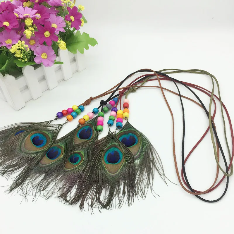 4 Pcs/Lot Bohemian Peacock Feather Hairband Headress Headwear for Women Headbands Hair Accessories
4 Pcs/Lot Bohemian Peacock Feather Hairband Headress Headwear for Women Headbands Hair Accessories