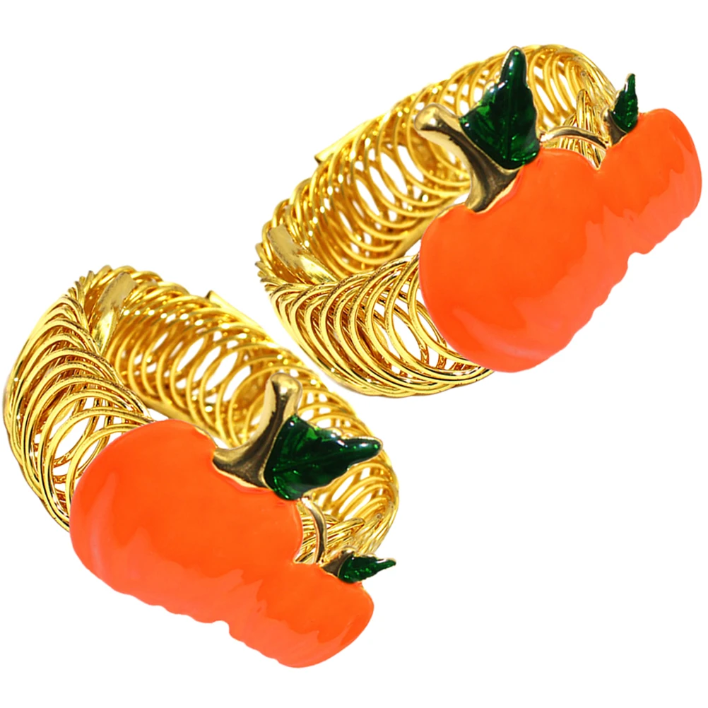 2pcs Pumpkin Curtain Tiebacks Metal Spring Home Decor Thanksgiving Reliable Buckle Bedroom Office Curtains
2pcs Pumpkin Curtain Tiebacks Metal Spring Home Decor Thanksgiving Reliable Buckle Bedroom Office Curtains