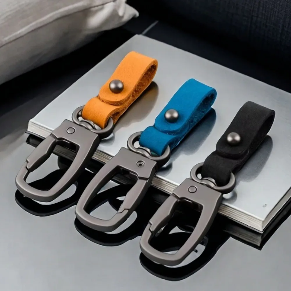 Fashion Concise Leather Metal Keychain Anti Detachable Simplicity Car Moto Keyring Matte Finish Men Woman Key Chain Ring Gift
Fashion Concise Leather Metal Keychain Anti Detachable Simplicity Car Moto Keyring Matte Finish Men Woman Key Chain Ring Gift