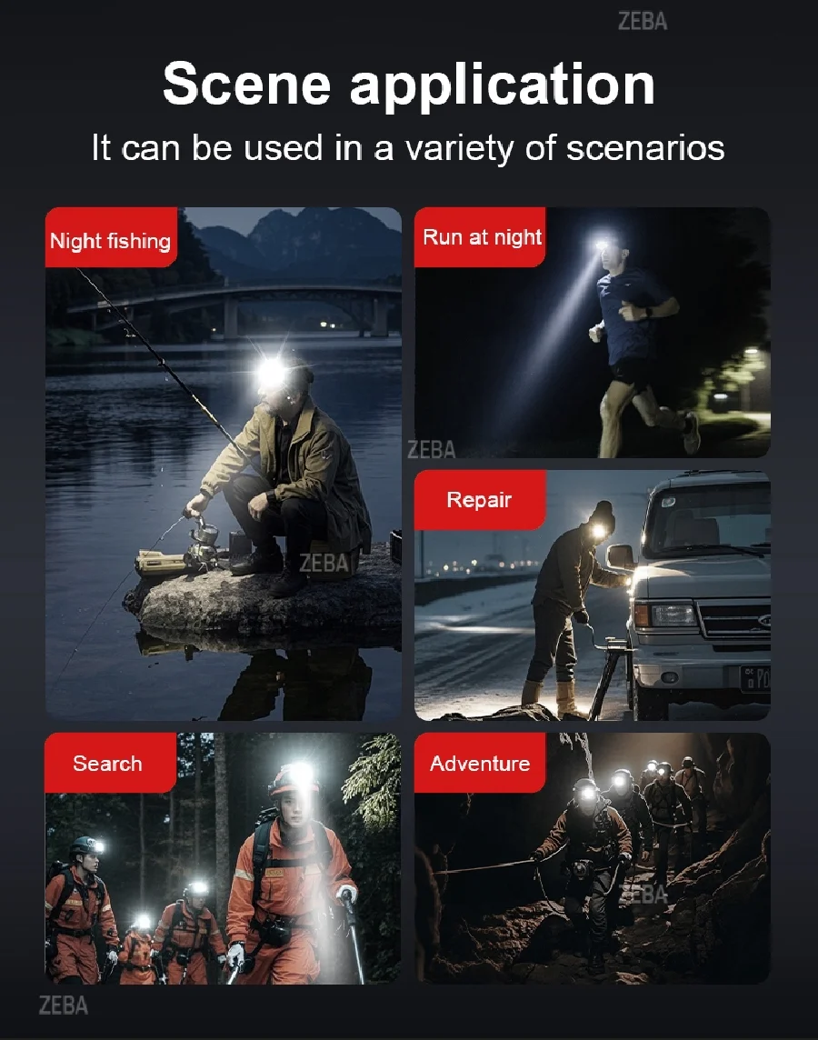 2000000LM High Power LED Headlamp Rechargeable Ulta Powerful Head Torch Waterproof Work Lights Outdoor Camping Fishing Headlight
2000000LM High Power LED Headlamp Rechargeable Ulta Powerful Head Torch Waterproof Work Lights Outdoor Camping Fishing Headlight