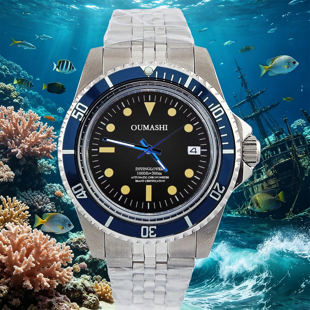 NH35 watch sapphire glass or acrylic glass 316L stainless steel 39.5mm retro watch fit for NH35 automatic mechanical movement
NH35 watch sapphire glass or acrylic glass 316L stainless steel 39.5mm retro watch fit for NH35 automatic mechanical movement
