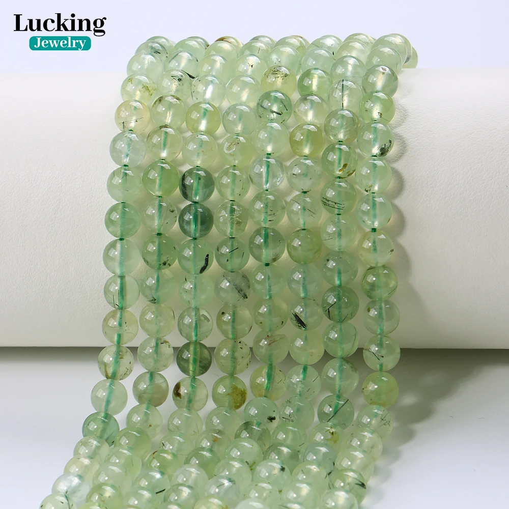 A+ Genuine Prehnite 6-10mm Strand Beads for Jewelry Making, Healing Crystal Bracelets, Craft Supplies
A+ Genuine Prehnite 6-10mm Strand Beads for Jewelry Making, Healing Crystal Bracelets, Craft Supplies