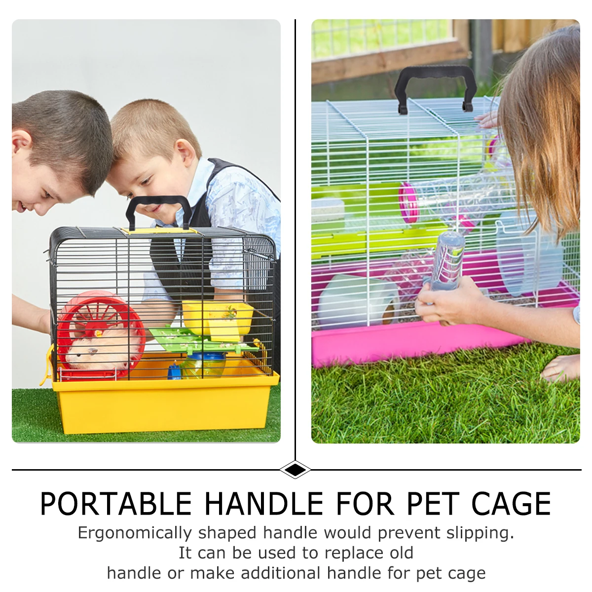 10 Pcs Portable Pet Cage Handles Detachable Plastic Replacement Lifting Handle for Small Kennel Crates Strong
10 Pcs Portable Pet Cage Handles Detachable Plastic Replacement Lifting Handle for Small Kennel Crates Strong