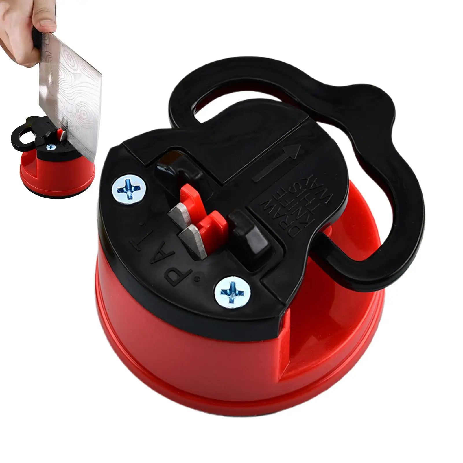 Knife Sharpener Sharpening Tool Easy And Safe To Sharpens Kitchen Chef Knives Scissors Sharpener Suction Kitchen Gadget
Knife Sharpener Sharpening Tool Easy And Safe To Sharpens Kitchen Chef Knives Scissors Sharpener Suction Kitchen Gadget