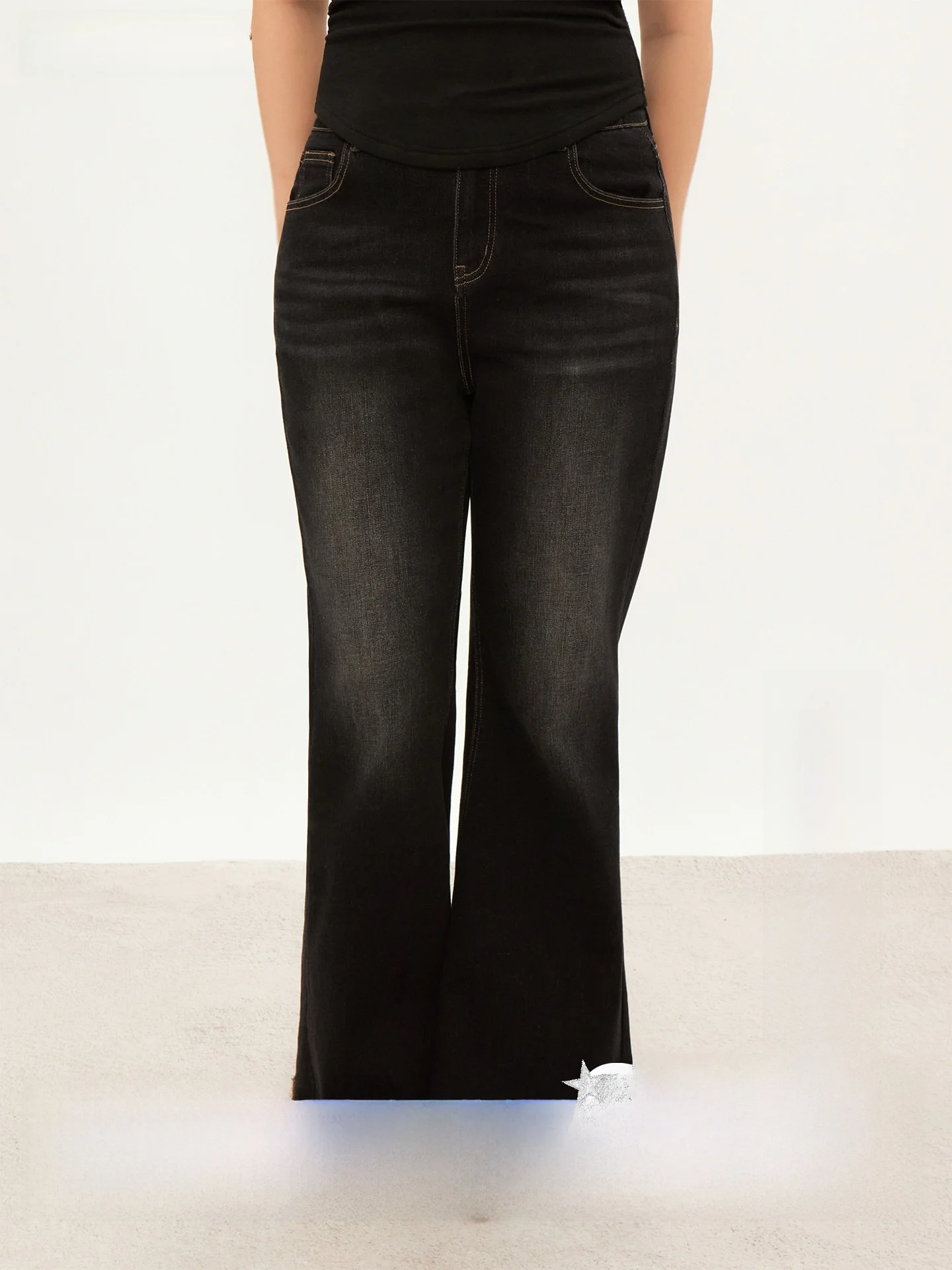 Loose Wide Leg Jeans Chic Fruit Slimming Versatile Large Size Women's Autumn Winter High Waist Cotton Stretch Casual Jeans
Loose Wide Leg Jeans Chic Fruit Slimming Versatile Large Size Women's Autumn Winter High Waist Cotton Stretch Casual Jeans
