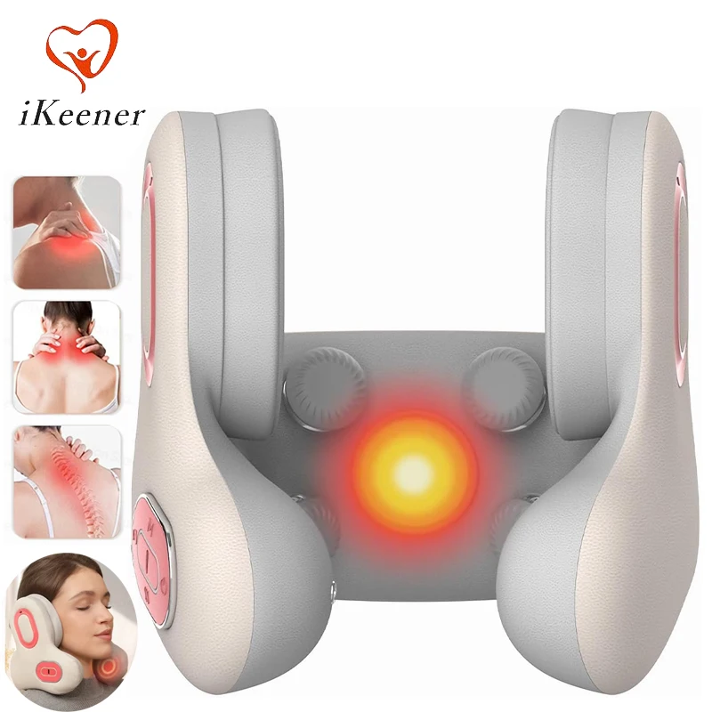 Electric Neck Pillow Neck Shoulder Massager 4D Bionic 3 Levels Portable Massage Pillow Waist Leg Muscles Relax Health Care
Electric Neck Pillow Neck Shoulder Massager 4D Bionic 3 Levels Portable Massage Pillow Waist Leg Muscles Relax Health Care