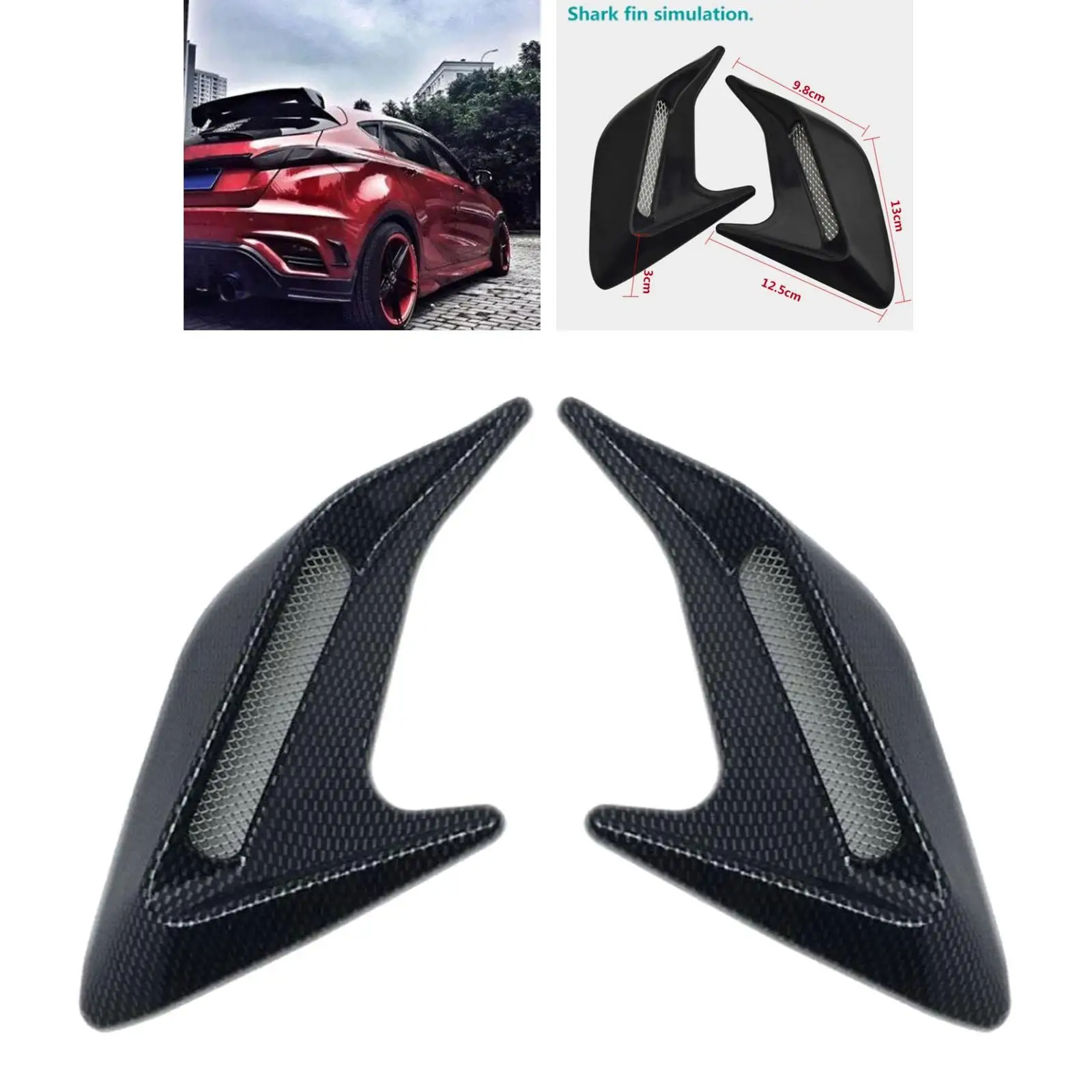 2pcs Universal Car Side Air Flow Vent Sticker Air Flow Adhesive
2pcs Universal Car Side Air Flow Vent Sticker Air Flow Adhesive