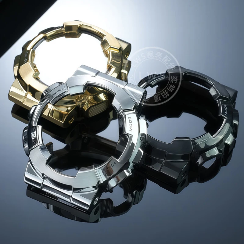 Для Casio Small Steel Cannon GM-110 Series: Модифицированный корпус из нержавеющей стали, аксессуары для корпуса из нержавеющей стали, мужской браслет, аксессуары
Для Casio Small Steel Cannon GM-110 Series: Модифицированный корпус из нержавеющей стали, аксессуары для корпуса из нержавеющей стали, мужской браслет, аксессуары