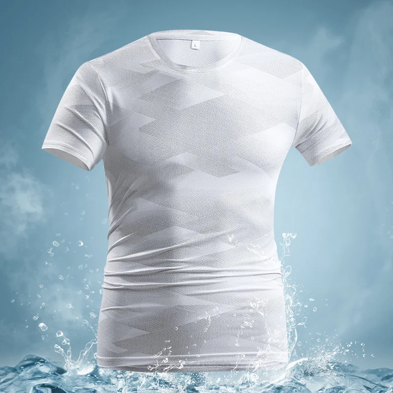 2026 Training Men's Running T-Shirt Breathable Mesh Panels Quick Dry Lightweight Short Sleeve for Hot Weather Running
2026 Training Men's Running T-Shirt Breathable Mesh Panels Quick Dry Lightweight Short Sleeve for Hot Weather Running