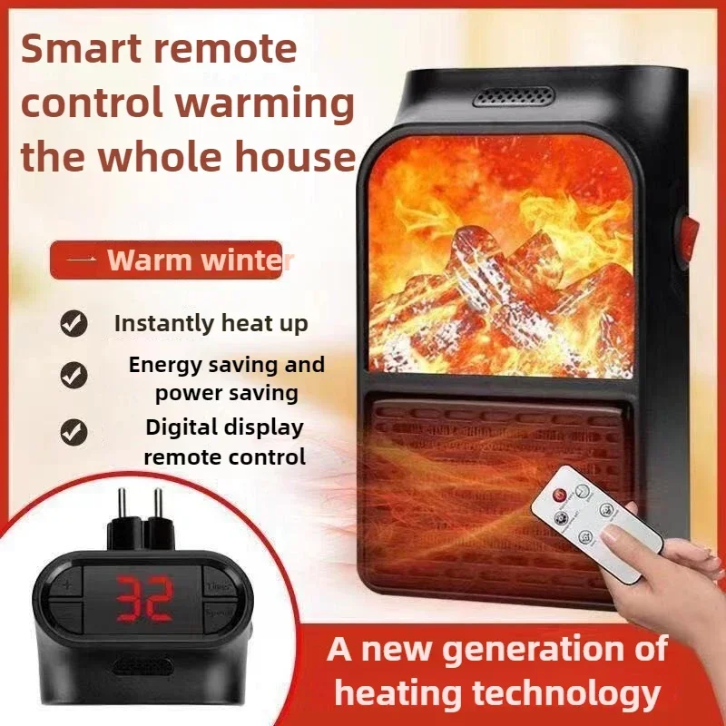 Bestseller New Portable Mini Flame Heater Student Office Home Small Desktop Heater Heating Fan Overheating Power Off Anti-Scaldi
Bestseller New Portable Mini Flame Heater Student Office Home Small Desktop Heater Heating Fan Overheating Power Off Anti-Scaldi