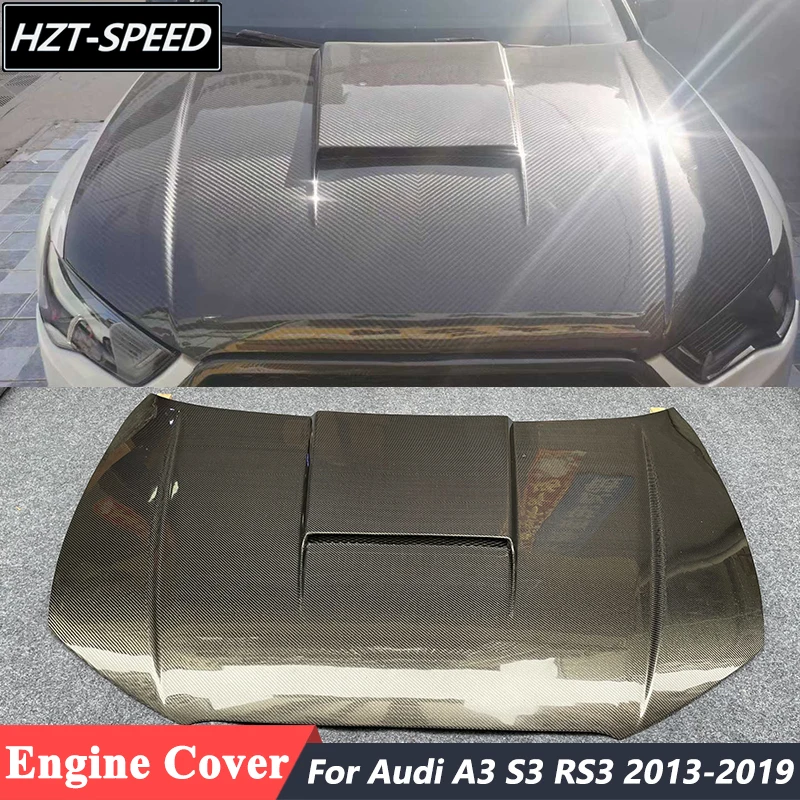 K Style High Quality Carbon Fiber Engine Hood Bonnets Cover For Audi A3 S3 RS3 2013-2019
K Style High Quality Carbon Fiber Engine Hood Bonnets Cover For Audi A3 S3 RS3 2013-2019