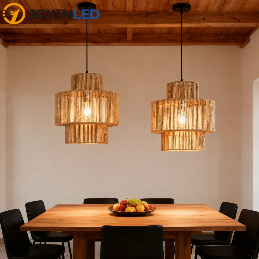 JOYINLED Chinese Style Dining Room Chandelier Living Room Pendant Lamp Tatami Study Porch Creative Rattan Chandelier Bar Lamp
JOYINLED Chinese Style Dining Room Chandelier Living Room Pendant Lamp Tatami Study Porch Creative Rattan Chandelier Bar Lamp