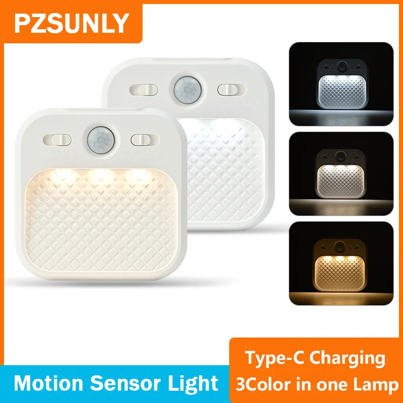 4PCS Motion Sensor Light Night Light Rechargeable Stick-On LED Closet Light Auto On Off Wall Light Automatically Closet Lights
4PCS Motion Sensor Light Night Light Rechargeable Stick-On LED Closet Light Auto On Off Wall Light Automatically Closet Lights