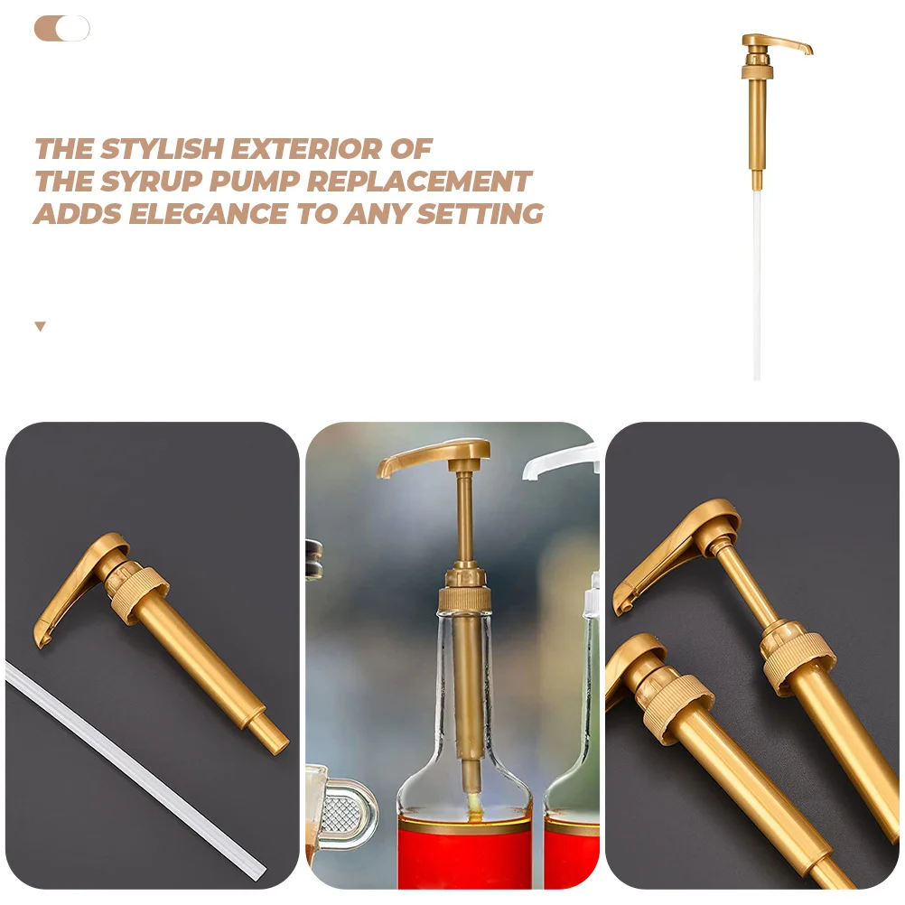 5pcs Syrup Pump for Bottles Coffee Kitchen Dispenser Tool Replacement Pp Lotion Travel Accurate Flow Durable Material Stylish
5pcs Syrup Pump for Bottles Coffee Kitchen Dispenser Tool Replacement Pp Lotion Travel Accurate Flow Durable Material Stylish