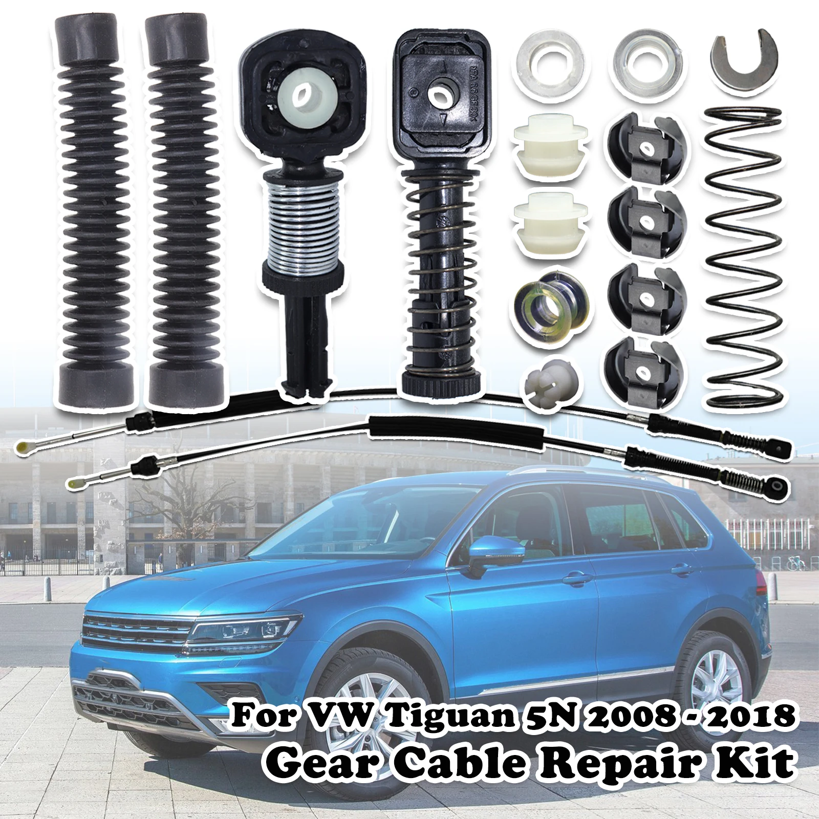 For VW Tiguan 5N Manual Gearbox Shift Cable Linkage Bowden Shifter Gaiter Lever Connect Bushing Car Accessories 2008 2009 - 2018
For VW Tiguan 5N Manual Gearbox Shift Cable Linkage Bowden Shifter Gaiter Lever Connect Bushing Car Accessories 2008 2009 - 2018
