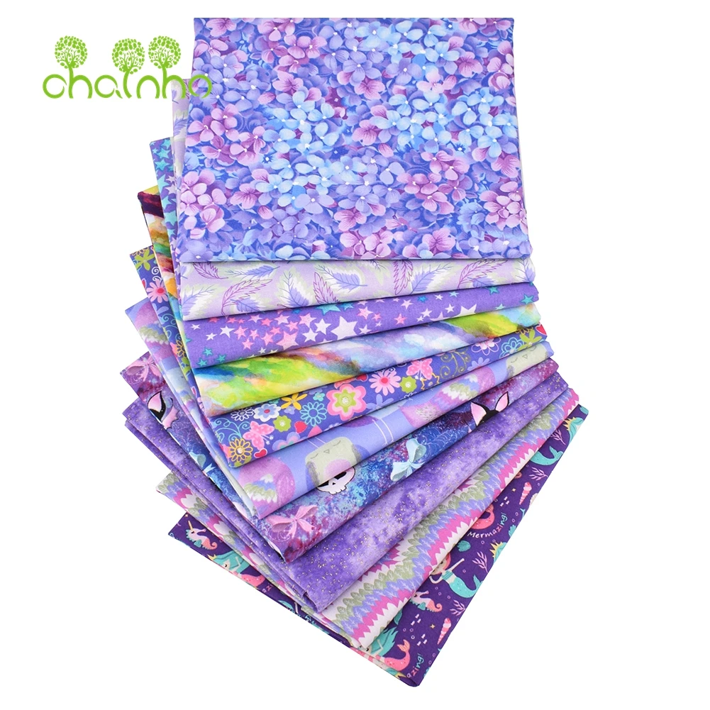 Chainho, однотонная хлопчатобумажная ткань с принтом, лоскутная ткань, материал для шитья своими руками, текстиль серии Bronzing, 20x25 см/шт., 15CT11 
Chainho, однотонная хлопчатобумажная ткань с принтом, лоскутная ткань, материал для шитья своими руками, текстиль серии Bronzing, 20x25 см/шт., 15CT11