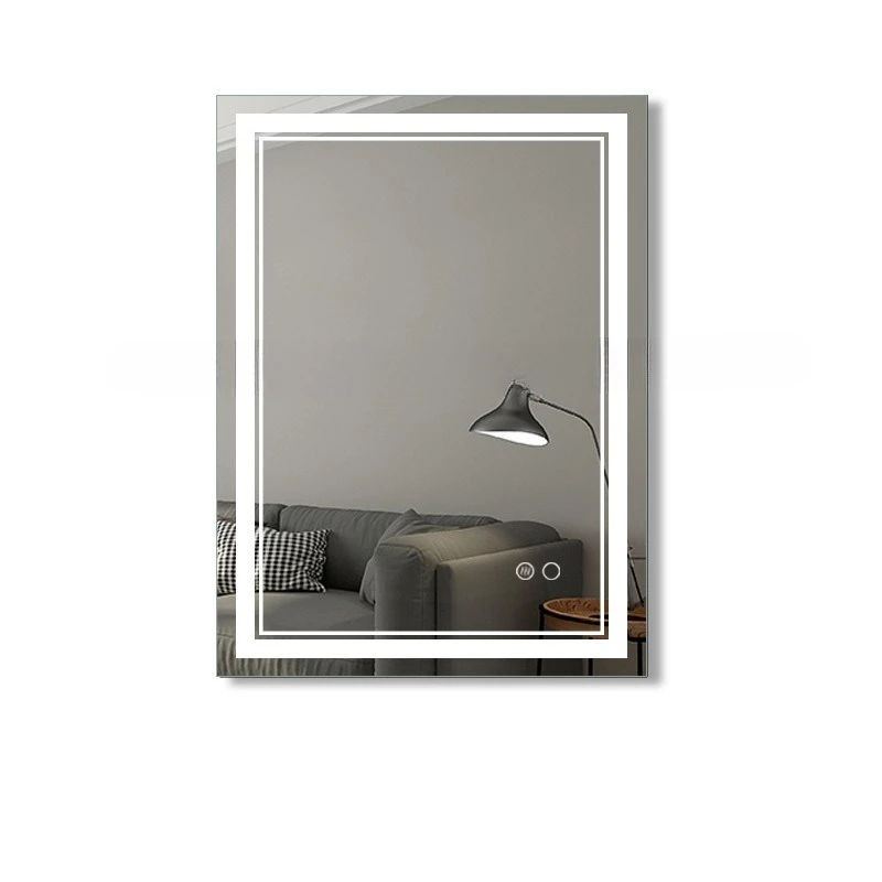 Smart mirror bathroom anti-fog led mirror bathroom smart luminous light
Smart mirror bathroom anti-fog led mirror bathroom smart luminous light