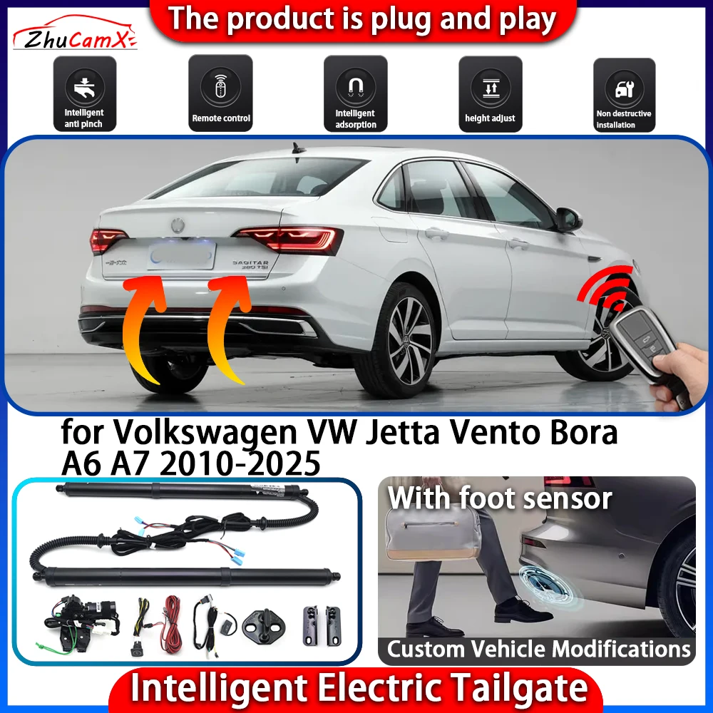 Smart Powered Tailgate System for Volkswagen VW Jetta Vento Bora A6 A7 2010-2025 Automatic Intelligent Trunk Lift Control Kit
Smart Powered Tailgate System for Volkswagen VW Jetta Vento Bora A6 A7 2010-2025 Automatic Intelligent Trunk Lift Control Kit