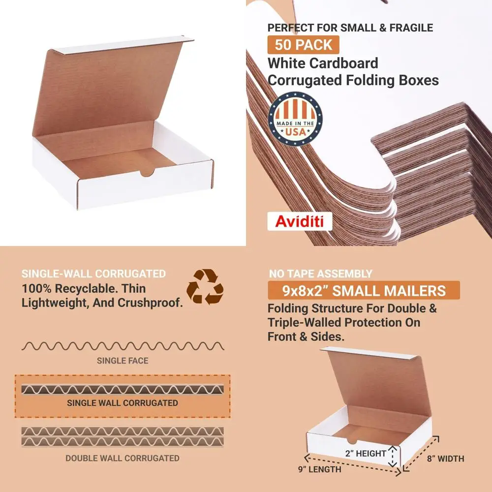 Маленькие транспортировочные коробки 9 л x 8 Вт x 2 Вт — 50 упаковок из картона, герметичные коробки для рассылки, хранения, упаковки, подарков, поделок
Маленькие транспортировочные коробки 9 л x 8 Вт x 2 Вт — 50 упаковок из картона, герметичные коробки для рассылки, хранения, упаковки, подарков, поделок