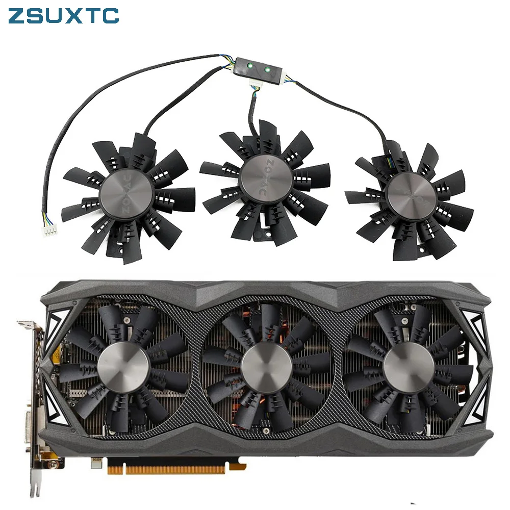 Оригинальный вентилятор для ZOTAC GTX 980 Ti, 6 ГБ, усилитель, 87 мм, GA92S2U, GTX 980Ti, охлаждающий вентилятор для экстремальной графической карты
Оригинальный вентилятор для ZOTAC GTX 980 Ti, 6 ГБ, усилитель, 87 мм, GA92S2U, GTX 980Ti, охлаждающий вентилятор для экстремальной графической карты