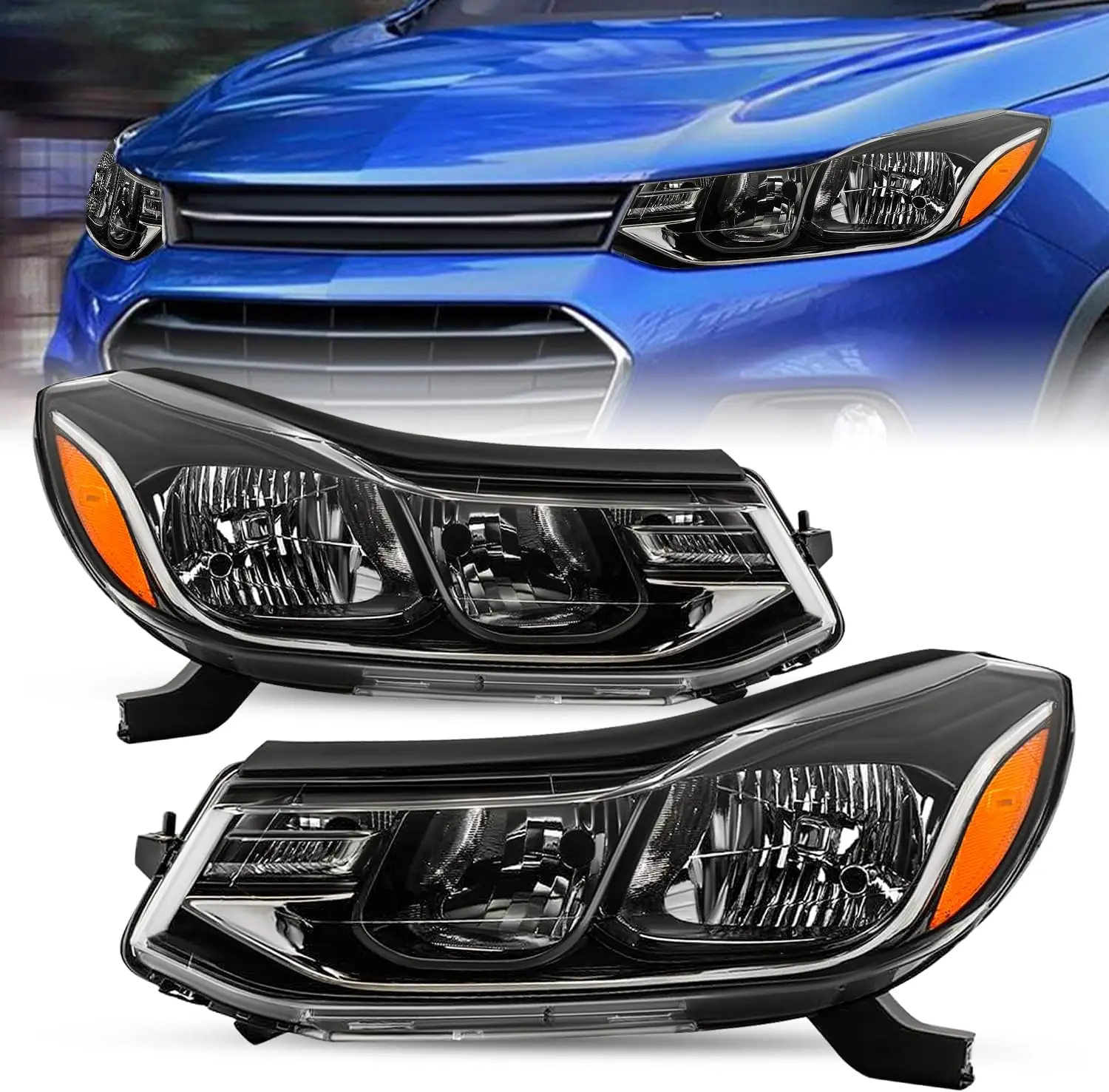 Подходит для Chevy Trax 2017-2022, сменная фара в сборе, без проектора, черный корпус, OE-стиль, заводская галогенная передняя фара
Подходит для Chevy Trax 2017-2022, сменная фара в сборе, без проектора, черный корпус, OE-стиль, заводская галогенная передняя фара