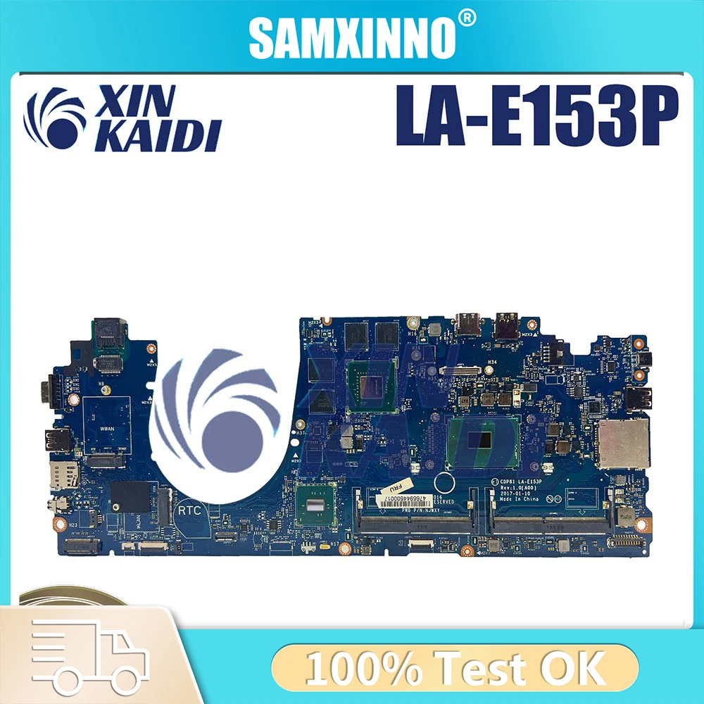For Dell Latitude 5580 Motherboard LA-E151P I5-6440HQ I5-7300HQ I5-7440HQ I7-7820HQ 00X00Y 0GDGX9 Mainboard 3520 LA-E152P
For Dell Latitude 5580 Motherboard LA-E151P I5-6440HQ I5-7300HQ I5-7440HQ I7-7820HQ 00X00Y 0GDGX9 Mainboard 3520 LA-E152P