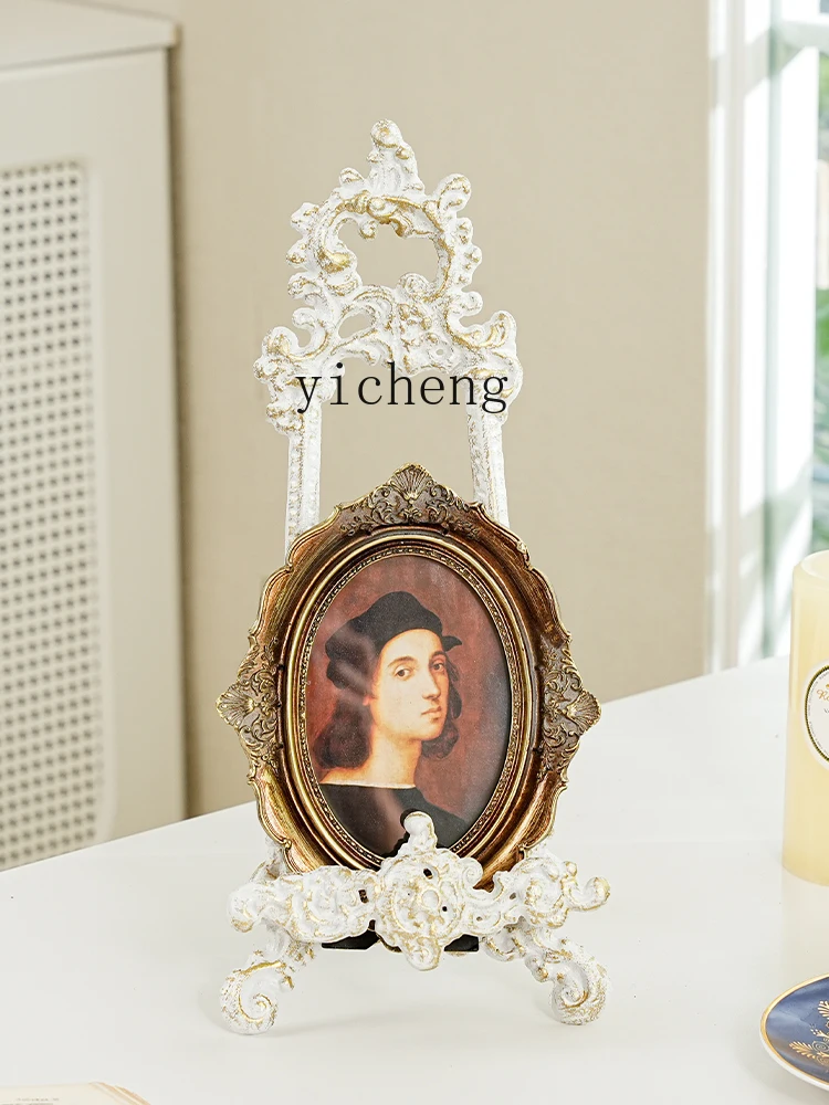 W26- European creative cast iron easel disc display stand newspaper magazine shelf home decoration ornament
W26- European creative cast iron easel disc display stand newspaper magazine shelf home decoration ornament