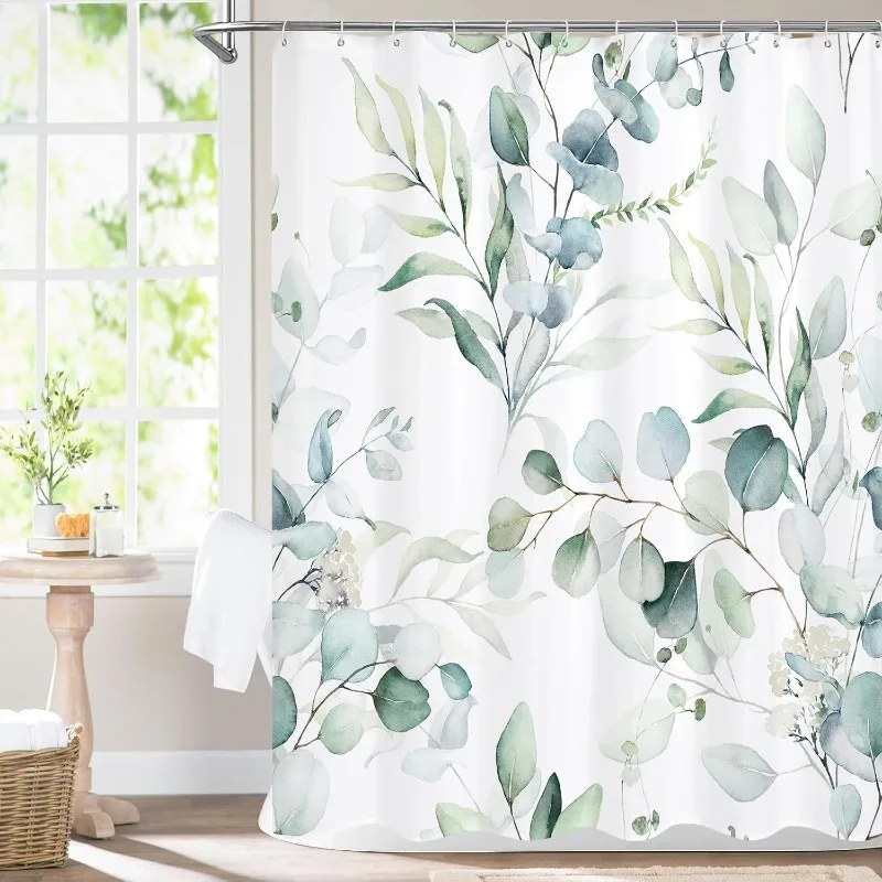 Sage Green Extra Long Shower Curtain 72 x 84, XL Spring Floral Fabric Cloth Shower Curtains for Chic Modern Bathroom Decor
Sage Green Extra Long Shower Curtain 72 x 84, XL Spring Floral Fabric Cloth Shower Curtains for Chic Modern Bathroom Decor